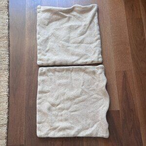 Fibre by Auskin Camel Hair Basket Weave Pillow Cover